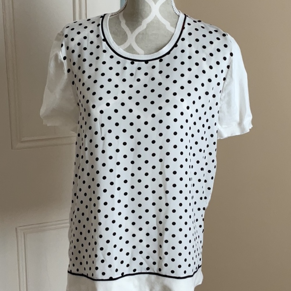LEO & UGO Polka Dot knitwear Women's Top